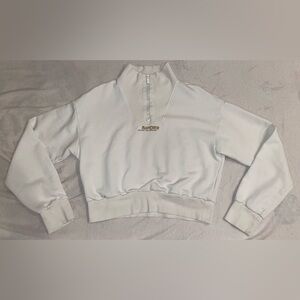 New Balance X Bandier Revolve Women’s Crop Pullover Sweatshirt Sweater XS